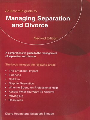 cover image of Managing Separation and Divorce